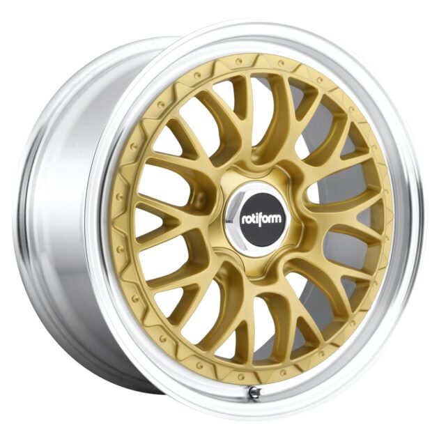 Rotiform R156 Lsr Matte Gold Machined 8,5x19 5x112 ET45 CB66,6 60° 725 kg R1561985F8+45