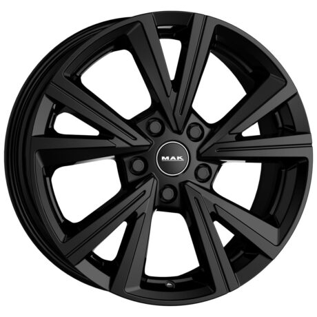 MAK Qvarz Gloss Black 7×17 5×100 ET51 CB57,1 R13 650 kg F7070QZGB51PE4X