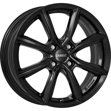 Dezent TN Black 6,5×16 4×108 ET28 CB65,1 Flat 630 kg TTNZ3BA28E