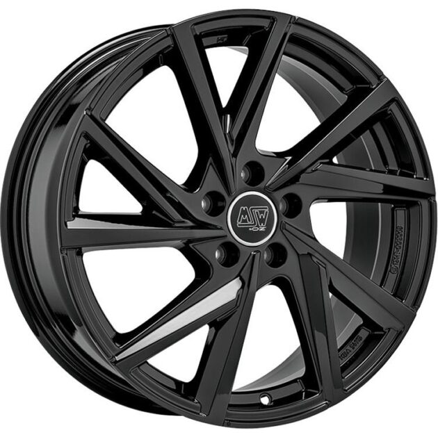 MSW 80-5 Gloss Black 7,5x19 5x112 ET40 CB57,1 R13 750 kg W19380007TC5