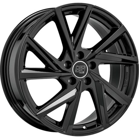 MSW 80-5 Gloss Black 7,5×18 5×112 ET40 CB57,1 R13 745 kg W19387008TC5