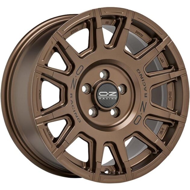 OZ Racing Rally Legend Matt Bronze + Black Lettering 9,5x20 5x112 ET33 CB75,0 60° 1100 kg W01E03200D2