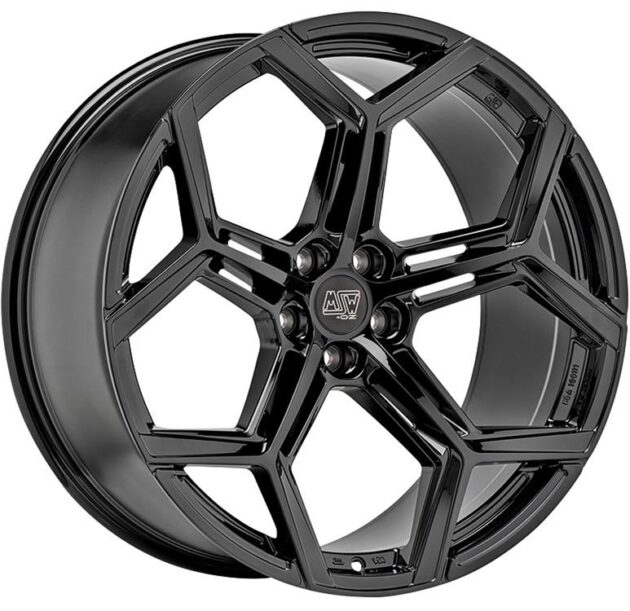 MSW 53 Gloss Black 10,5x21 5x112 ET19 CB66,6 60° 910 kg W19484001C5