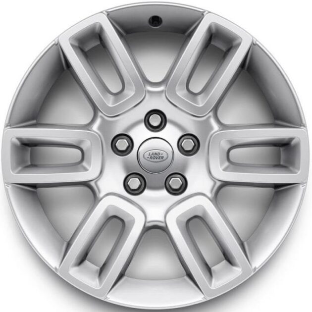 OE Land Rover Style 6010 Silver 8x19 5x120 ET41.5 CB72,6 (DEMO, OE Cap + OE TPMS) Flat LR129107
