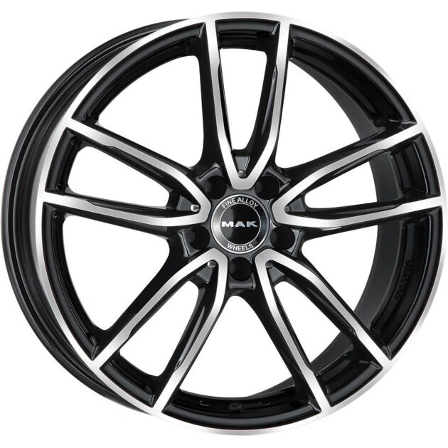 MAK Evo Black Mirror 8x18 5x112 ET43 CB66,6 R14 920 kg F8080EOBM43WS3X