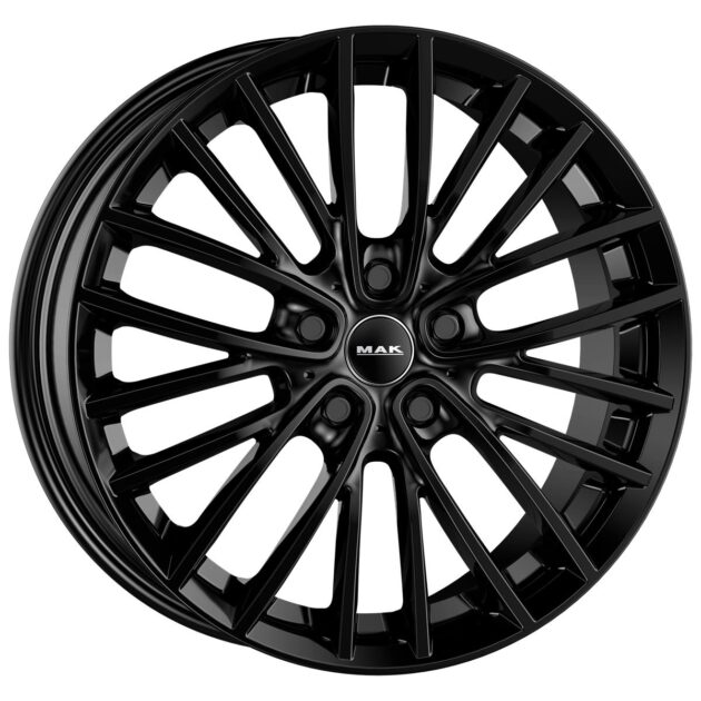 MAK Chelsea Gloss Black 6,5x16 5x112 ET48 CB66,6 60° 600 kg F6560HLGB48WS4X