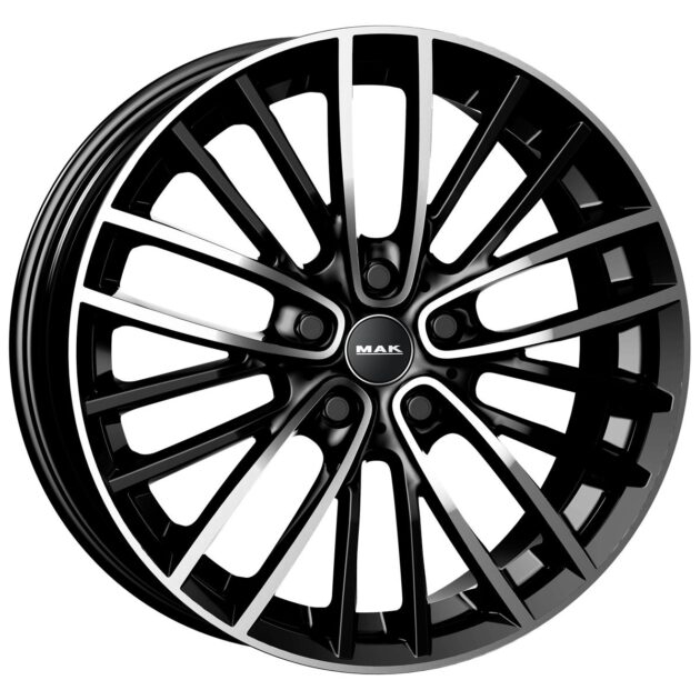 MAK Chelsea Black Mirror 6,5x16 5x112 ET48 CB66,6 60° 600 kg F6560HLBM48WS4X
