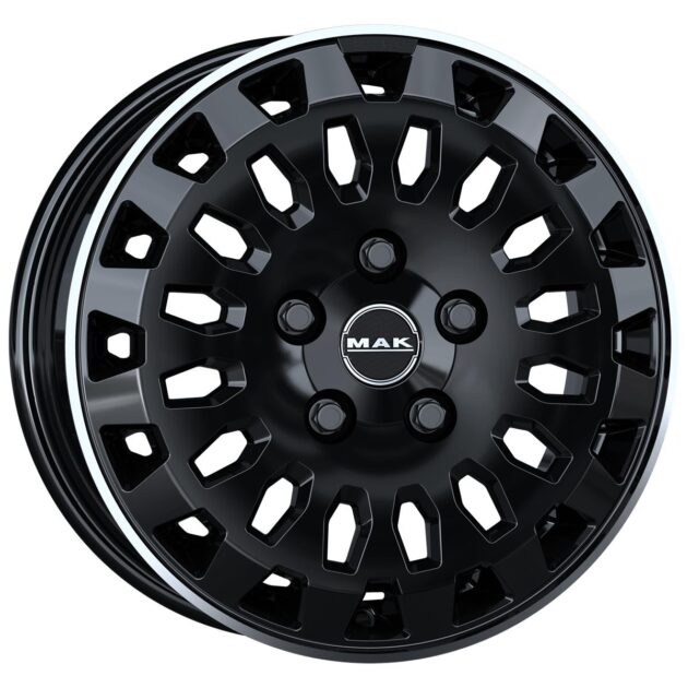 MAK Overland Gloss Black Mirror Ring 8x18 6x139.7 ET50 CB93,1 60° 1350 kg F8080RVGL50VJ4