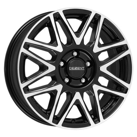 Dezent KH dark Black/polished 6,5×16 5×130 ET66 CB89,1 60° 1400 kg TKHZLBP66E