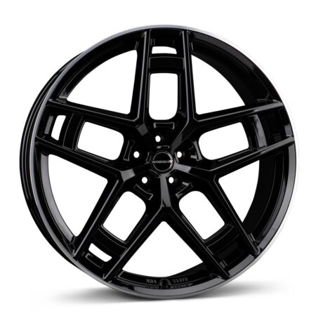 Borbet TF black rim polished glossy 10,5×24 5×112 ET40 CB66,6 R14 1000 kg 498236