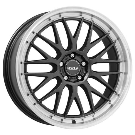 Dotz Bilbao dark Gunmetal/polished lip 8,5×20 5×112 ET35 CB66,6 60° 780 kg OBI0L8FL35E