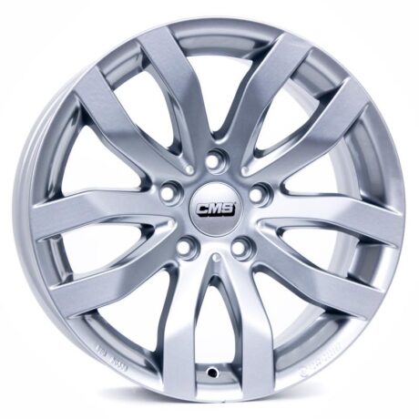 CMS C22 Racing Silver 6×15 5×100 ET45 CB54,1 Flat 590 kg C22 605 45 52S SR
