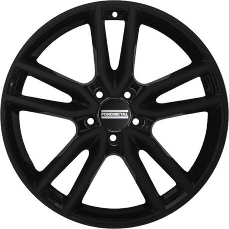 Fondmetal Koros Glossy Black 8×18 5×112 ET38 CB66,6 R14 825 kg RF09285
