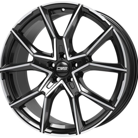 CMS C33 Diamond Black Gloss 8×19 5×114.3 ET40 CB67,1 60° 690 kg C33 809 40 10 DB